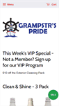 Mobile Screenshot of grampstrspride.org